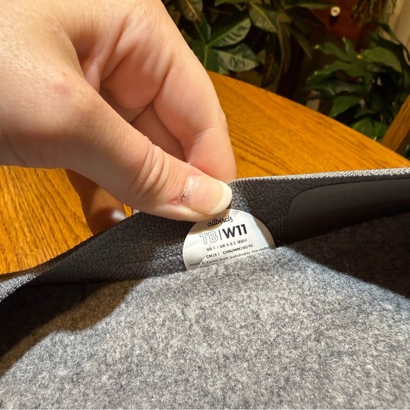 Allbirds Tree Breezers Ballet Flats Mist Gray Women’s Size 11 - Picture 6 of 6